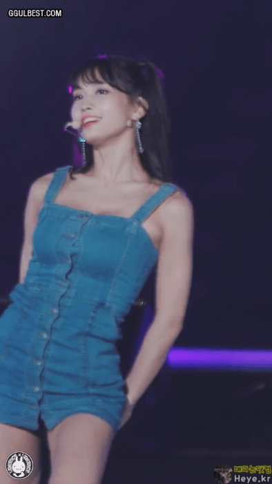 모모 짧은 청원피스