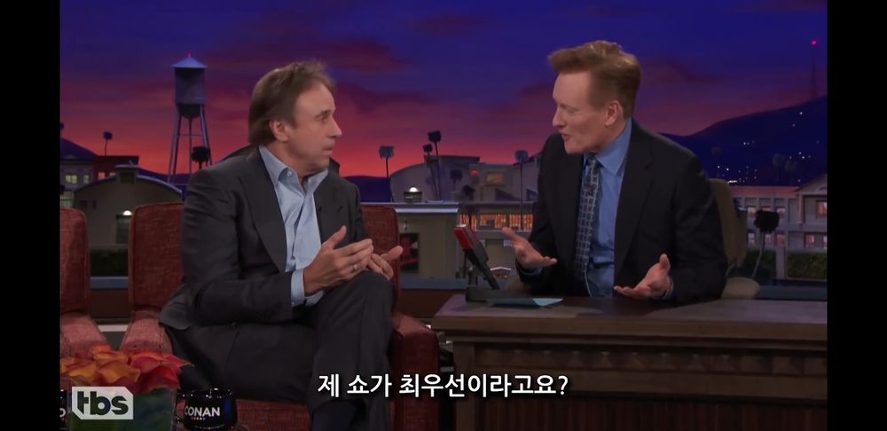 미국 토크쇼의 가족팔이 개그