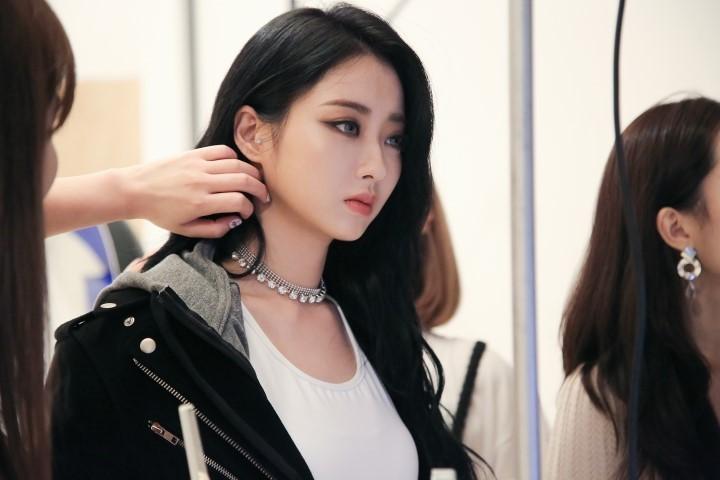 경리의 제인코트 광고 촬영장 비하인드!