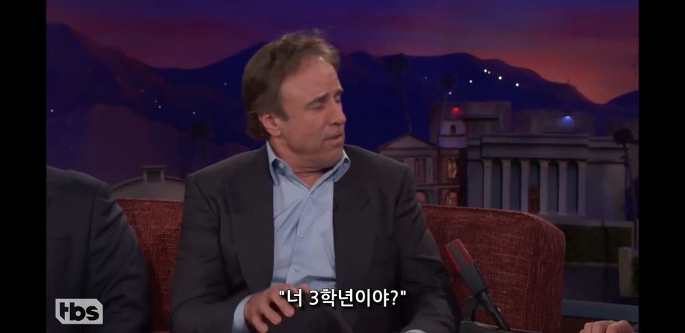 미국 토크쇼의 가족팔이 개그