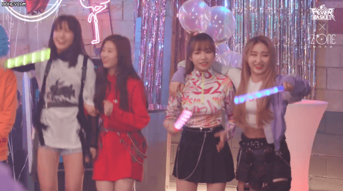 피버바스켓 메이킹 김민주, 강혜원, 장원영