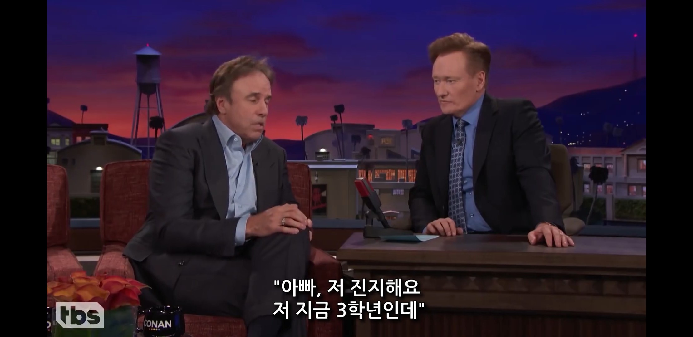 미국 토크쇼의 가족팔이 개그