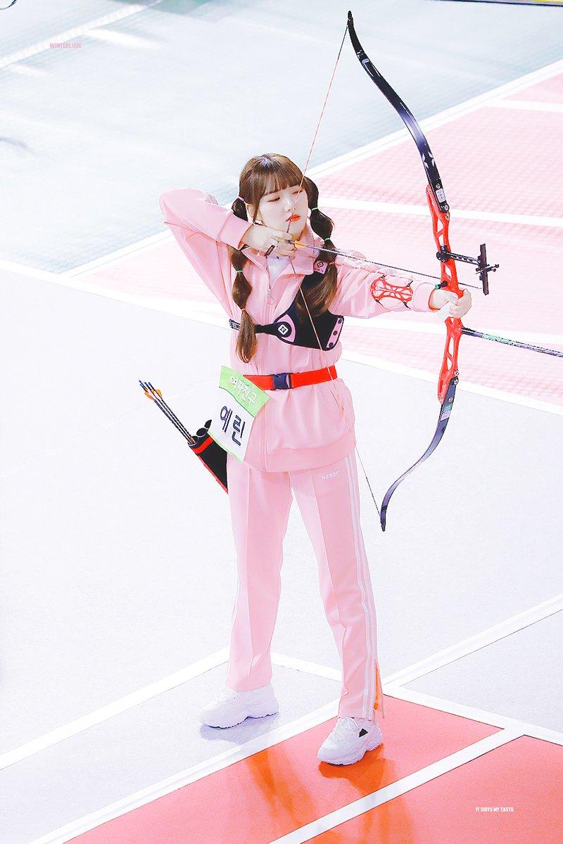 아육대 양궁 미나.예린.은하
