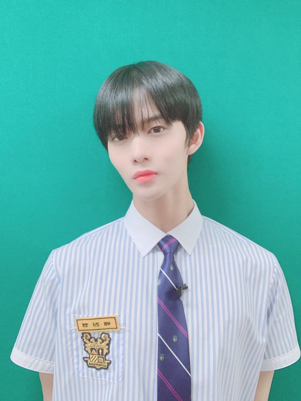 워너원 배진영 교복핏 비율 쩌내