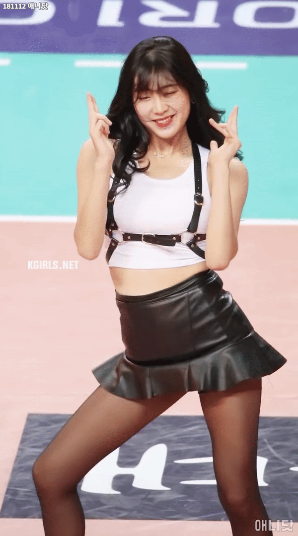 치어리더로만 활동하기엔 아까운..