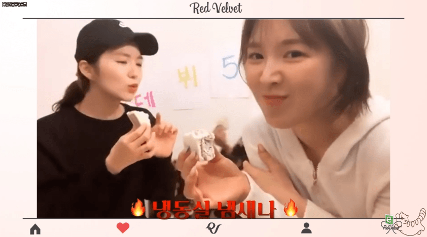 1년된 빵또아 먹방 아이린 슬기 웬디