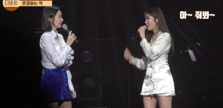 이해리가 존경스럽다는 강민경