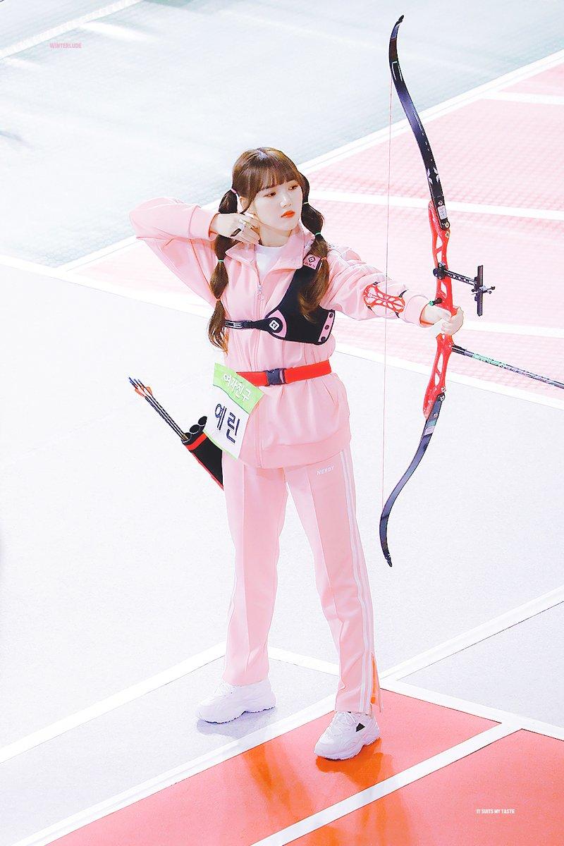 아육대 양궁 미나.예린.은하