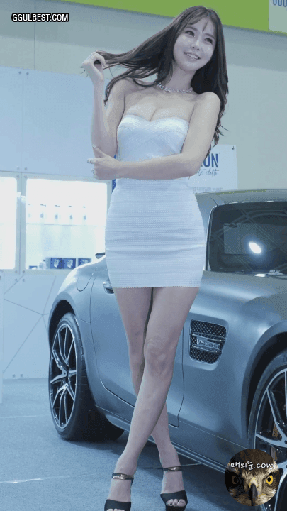레이싱 모델 최별하 밀착 원피스