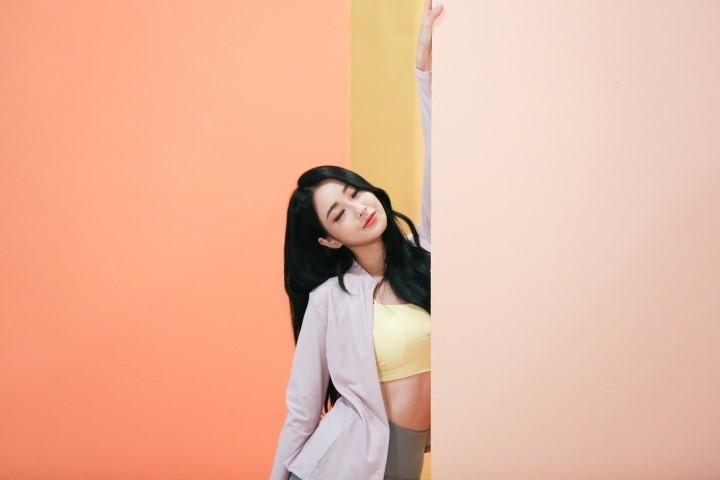 경리의 제인코트 광고 촬영장 비하인드!