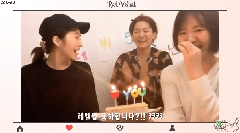 1년된 빵또아 먹방 아이린 슬기 웬디