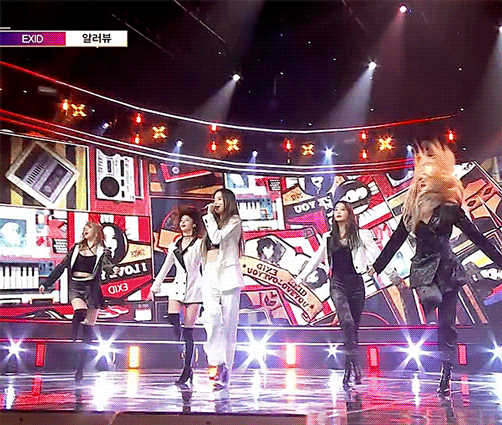 쇼챔피언 EXID 움짤
