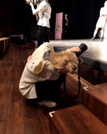오늘자 찍덕이 되어버린 사나