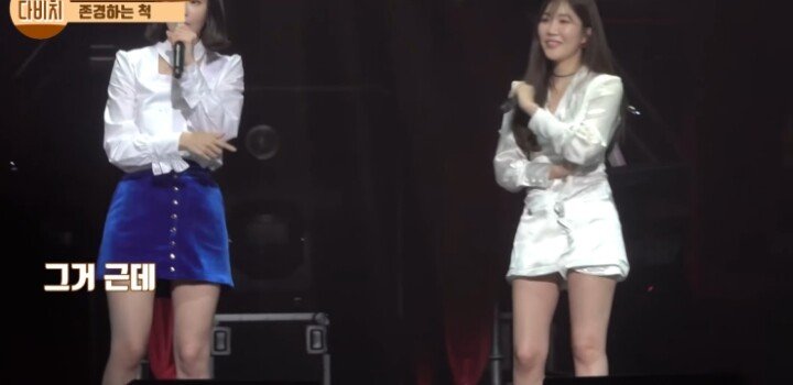 이해리가 존경스럽다는 강민경