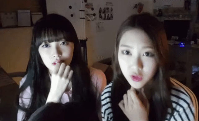 깜놀한 오마이걸 아린 모음