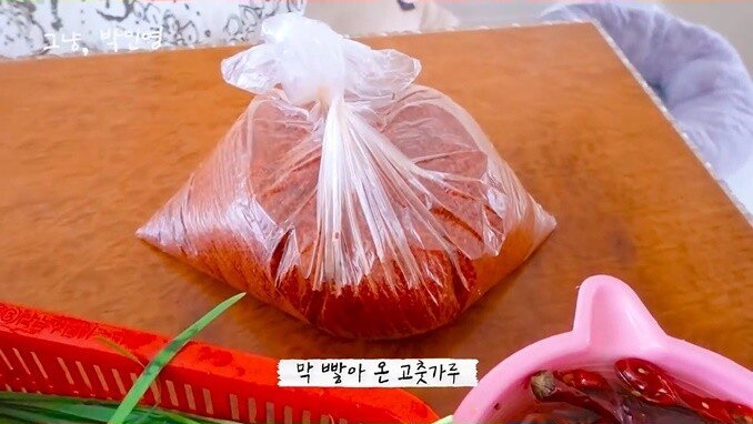 박민영이 알려주는 고추김치 맛있게 담그는 법