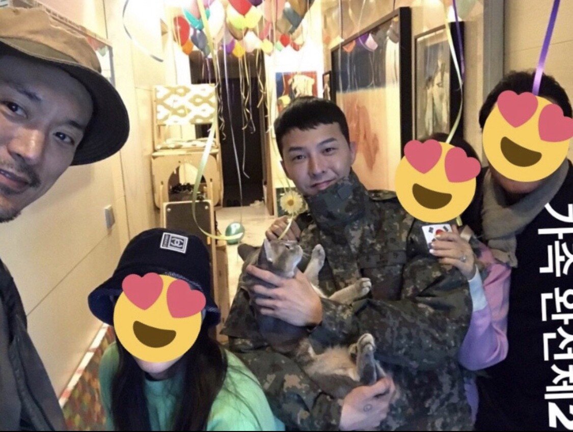 지드래곤 전역 파티