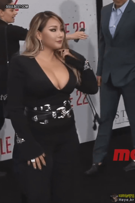 벌크업한 CL 가슴