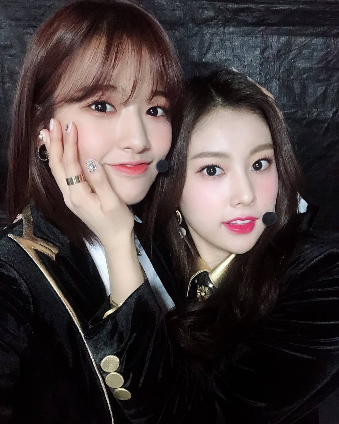 사이 좋은 안유진 강혜원 캐미