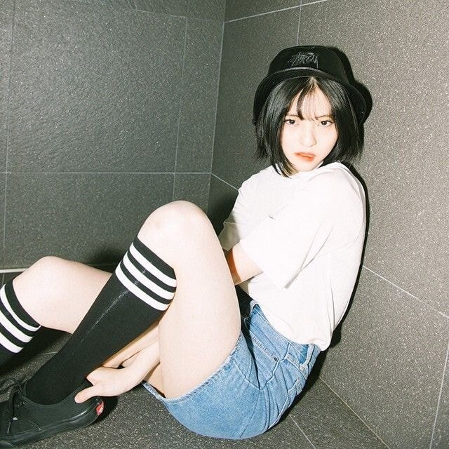 모델 시절 한소희