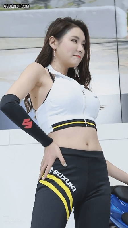 모터사이클쇼 민유린 민소매.gif