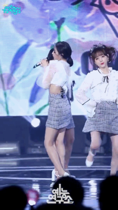 러블리즈 음악중심 직캠 정예인 움짤(데이터주의)