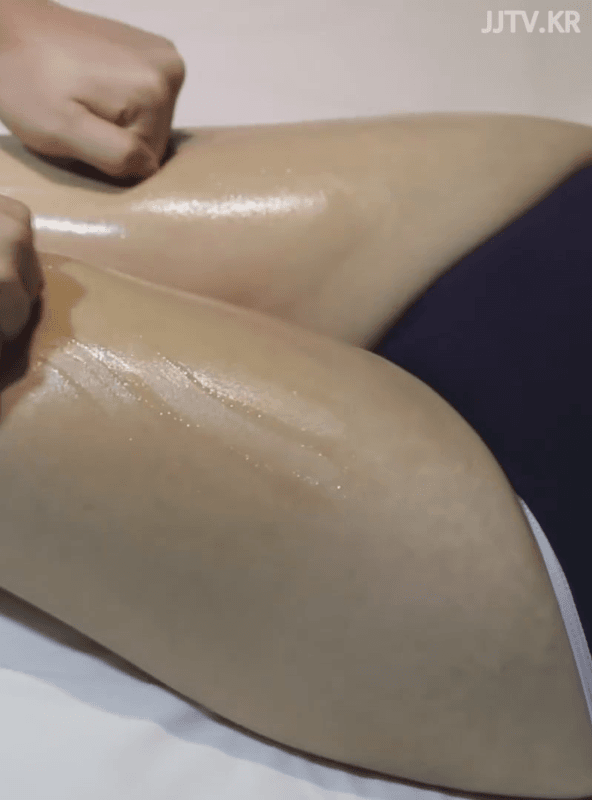 허벅지살 부셔 버리기