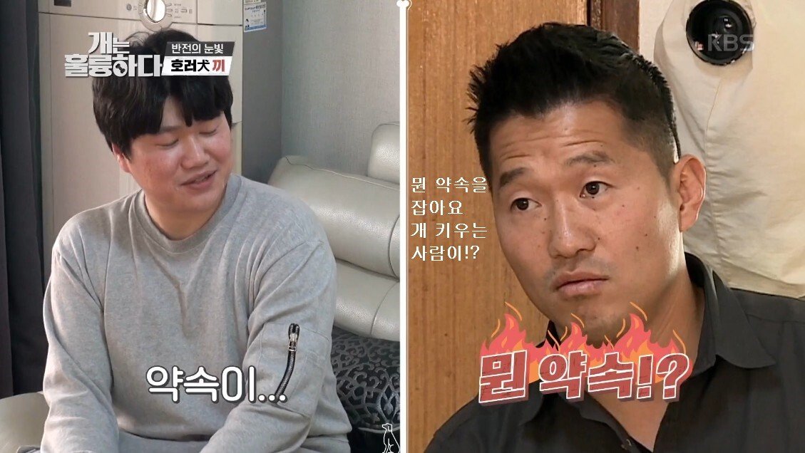 혼자 살면서 개 키우는 주인에게 빡친 강형욱
