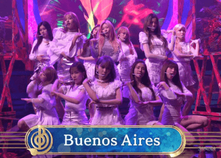 (아이즈원) 음악의 날, 부에노스 아이레스