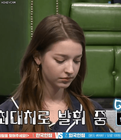 대한 외국인 안젤리나,모에카,김선신