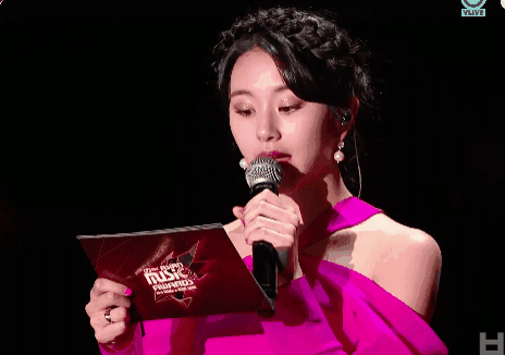 MAMA 홍콩 MC 지효 다현 채영