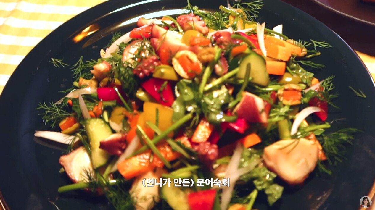 아빠 생일상 차려드리는 소희