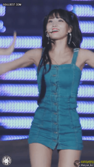 모모 짧은 청원피스