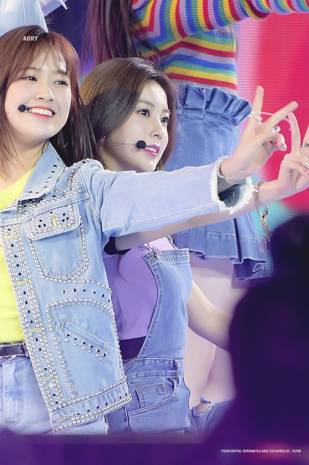 사이 좋은 안유진 강혜원 캐미