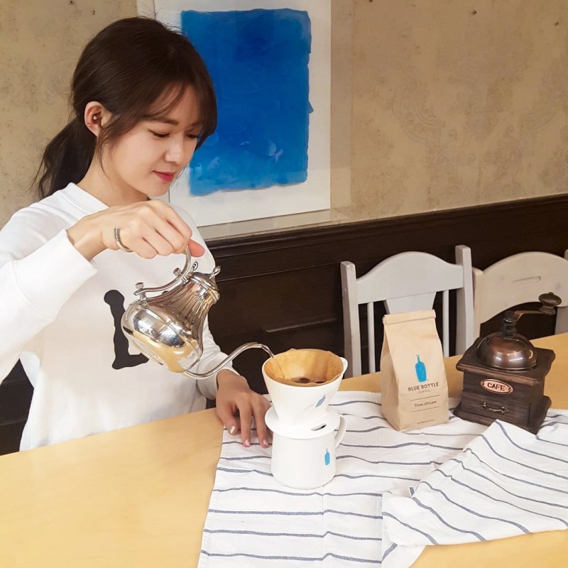 큰딸이 중학생