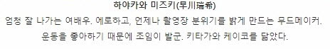 시미켄이 선정한 2017 올해 기억에 남는 배우