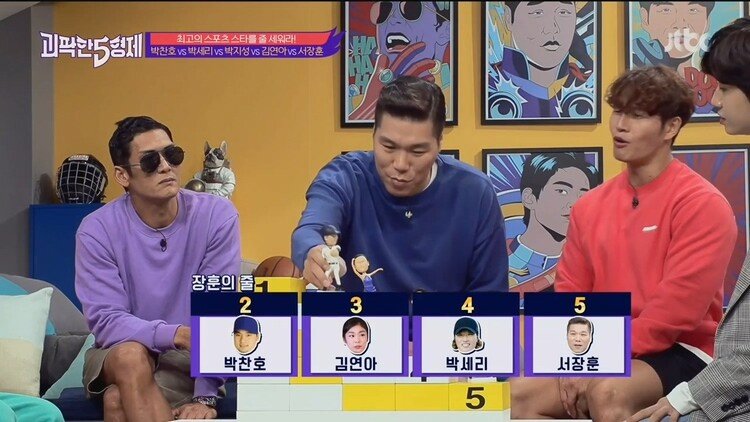 서장훈이 생각하는 대한민국 최고 스포츠 스타