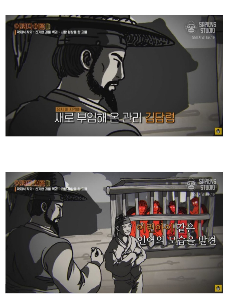 조선시대 인어 목격담