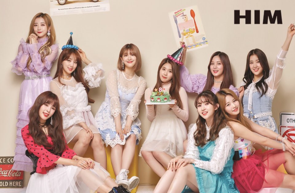 걸그룹 네이처 HIM 화보