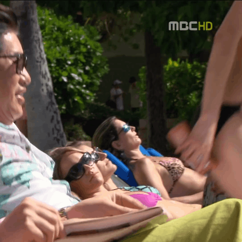 움짤 한고은 비키니