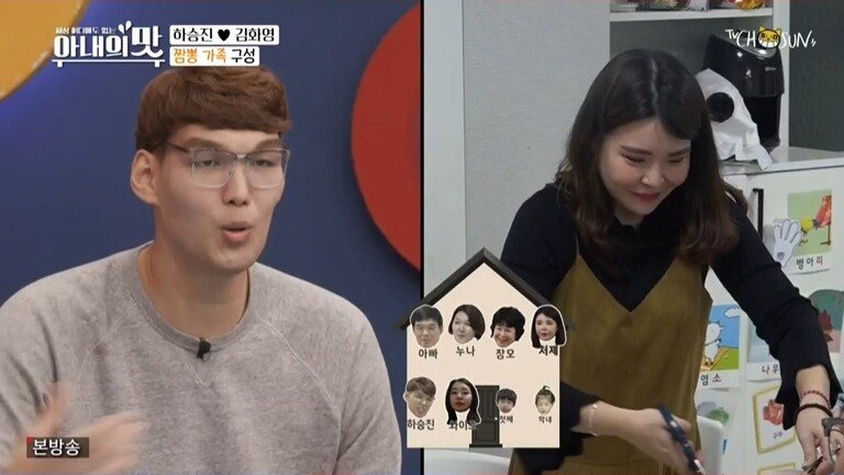 하승진 가족의 기묘한 동거