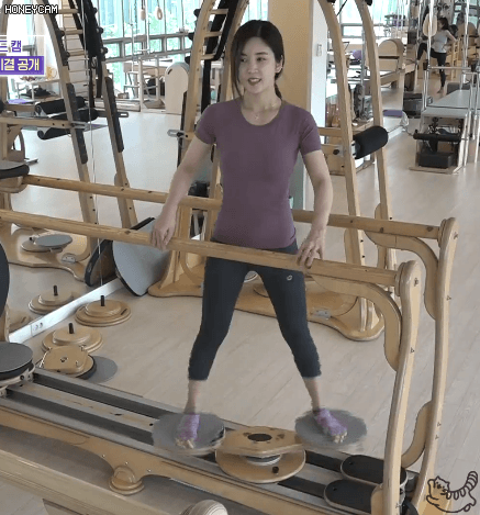 몸매 비결 리더 초롱이