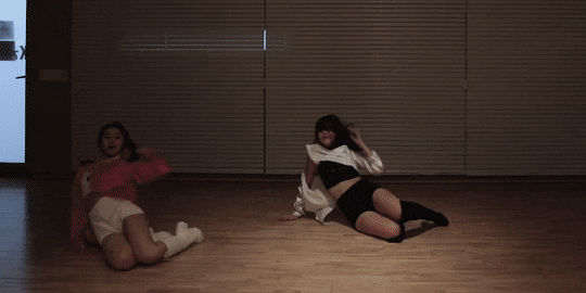 안무연습 네이처 새봄 하루