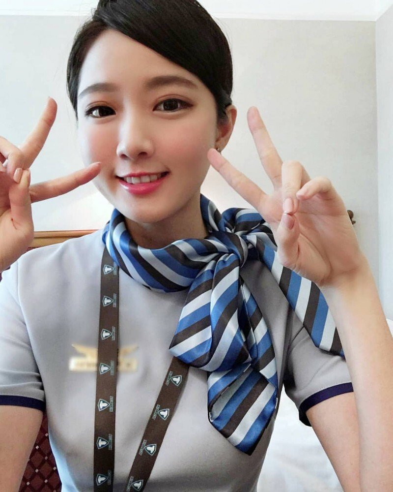 대만의 흔한 승무원