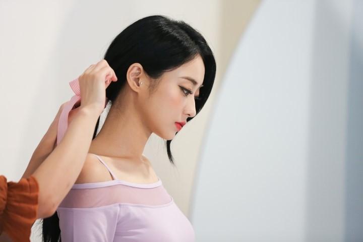 경리의 제인코트 광고 촬영장 비하인드!