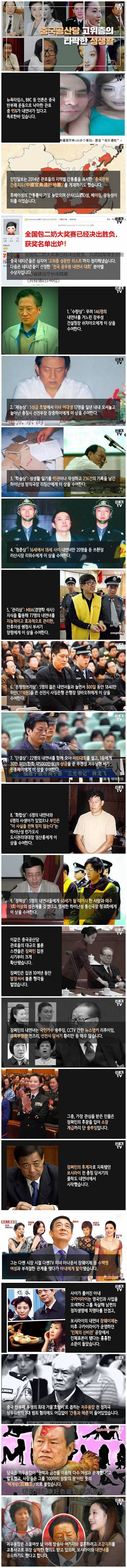 중국 공산당 간부의 만행