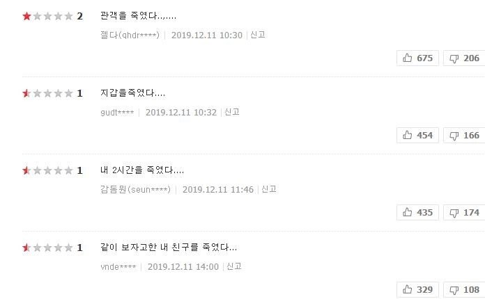 개봉 10일만에 풀린 영화