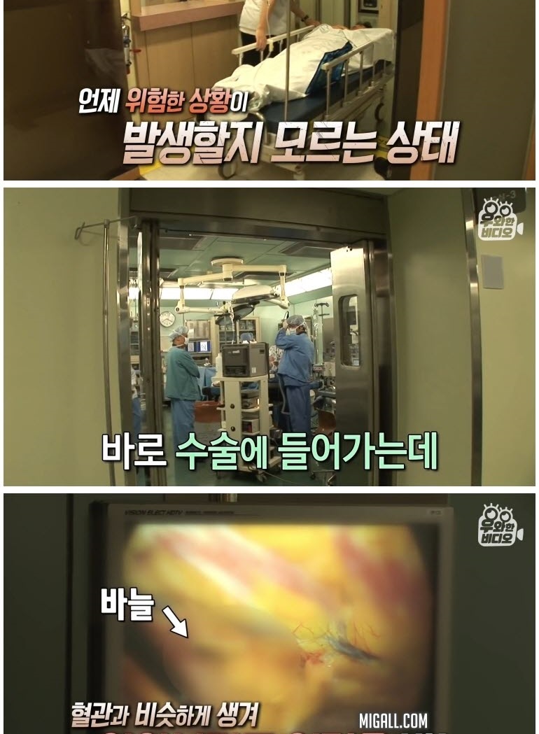 심장 1mm 앞에 꽂힌 바늘