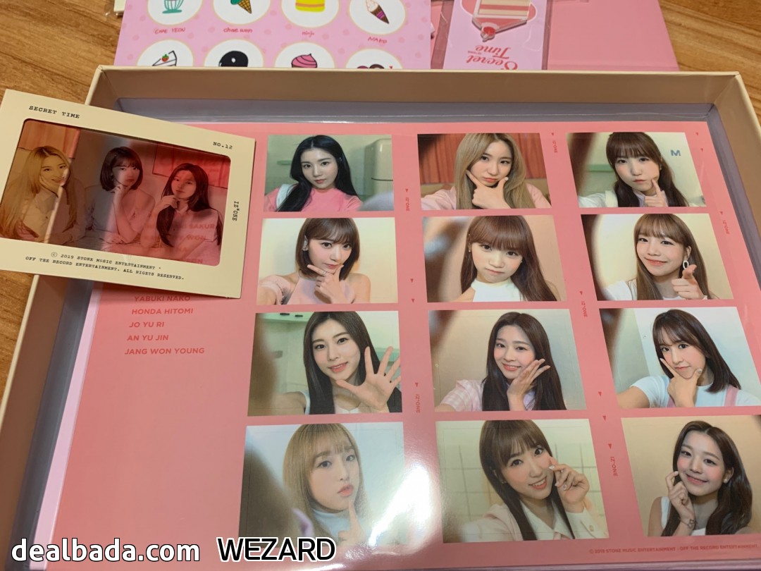 아이즈원 시크릿 타임
