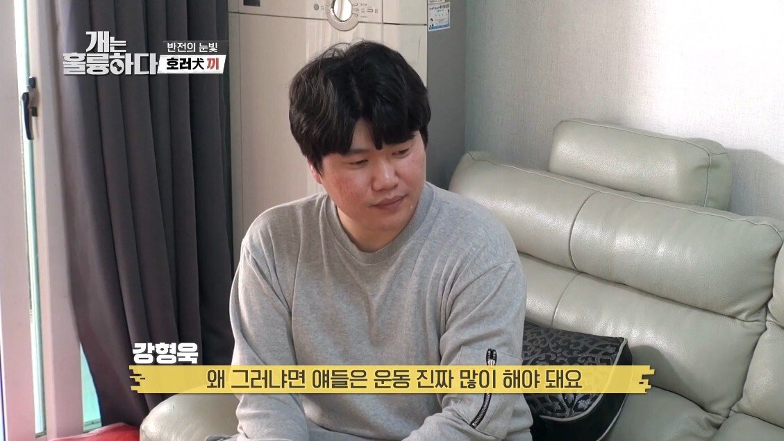 혼자 살면서 개 키우는 주인에게 빡친 강형욱